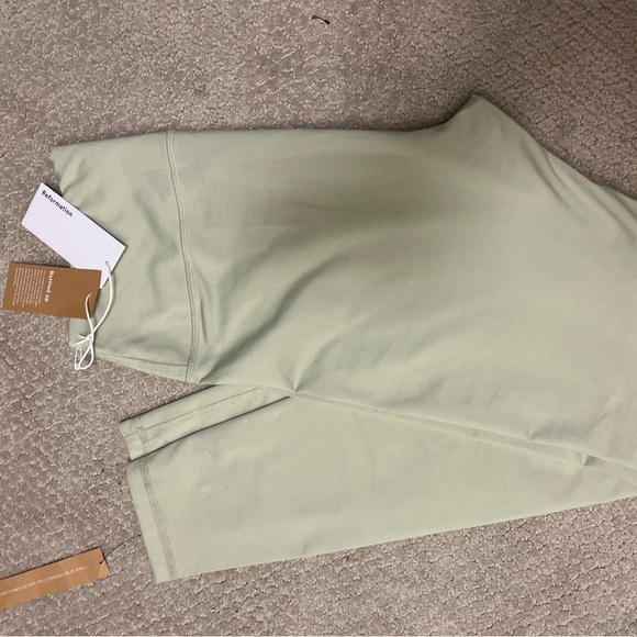 Reformation EcoStretch Light Green Leggings - Picture 4 of 5